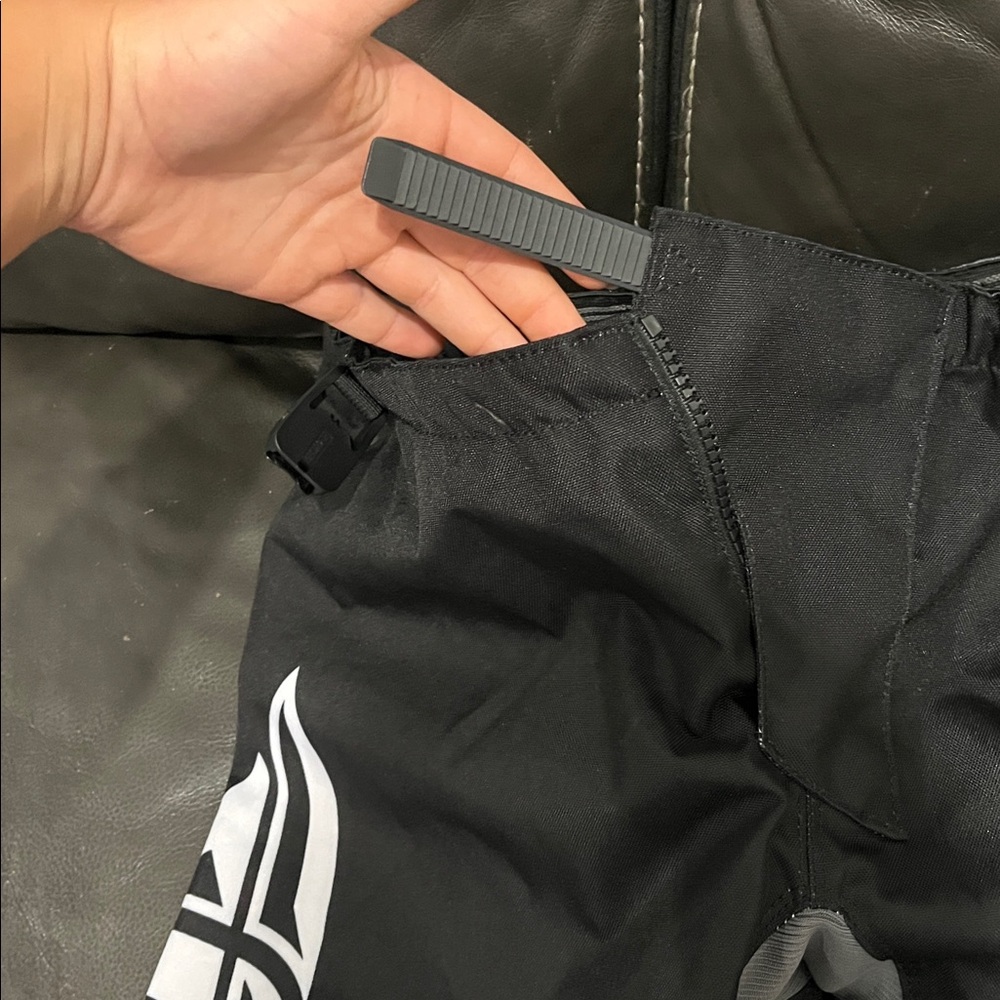 Fly Racing Black and Gray Pants - Picture 3 of 4